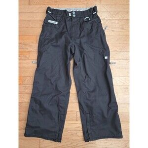 Planet Earth Snowboarding Snow Pants Youth Size Medium Black